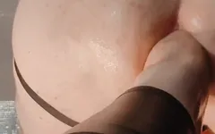Footfisting anal dalam banget