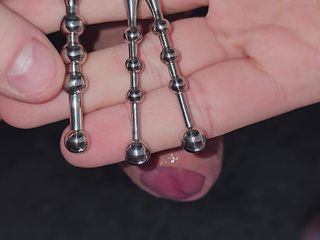 TimonDrostus: I Put Cum Plugs in My Cock. Horny Penis Plugs...