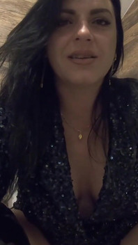 Smoking Pee Play in Shiny Outfit. Bathroom Fetish and Messy Wet Fun