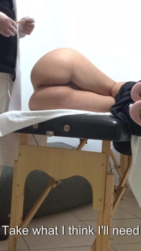 Anal Examination Performed by a Real Proctologist.