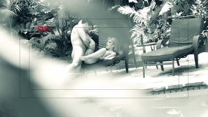 Time To Jerk Off: MILF mit dicken titten fickt im garten