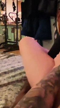 Tranny Gets Her Cock Sucked by a Guy