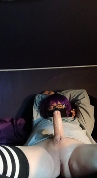 레이븐 렛랩으로 14분 동안 자위하고 사정