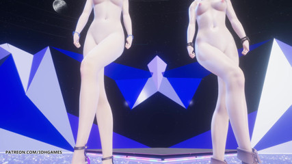 3D-Hentai Games: [MMD] TAEYEON - INVU Aerith Tifa Lockhart - baile caliente desnudo final...