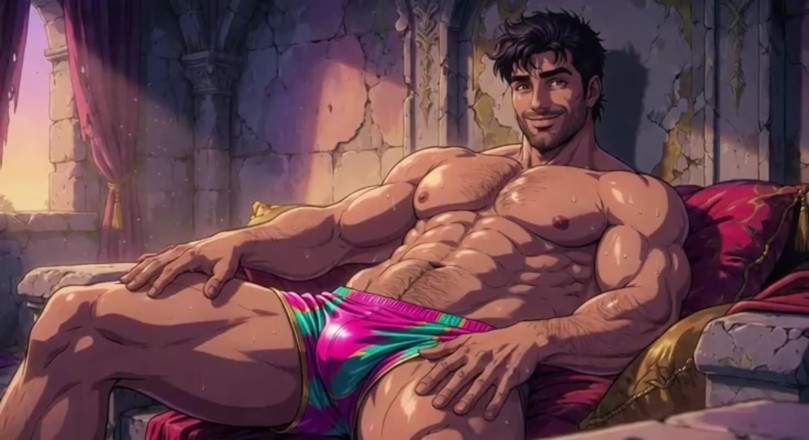 Erotic Man: Animação erótica de áudio e pedaço