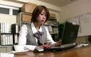 Our Offices in Japan: Ofiste Asyalılarla sikişiyor