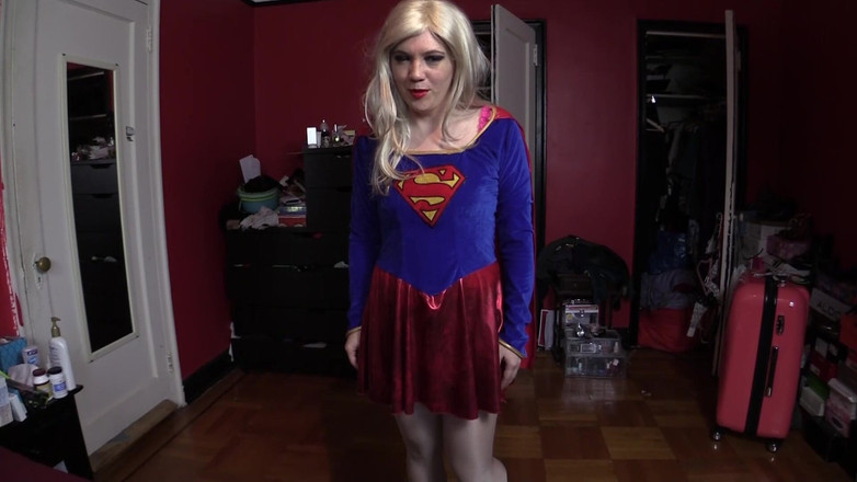 Evangelines Fetish: Supergirls pijpbeurt
