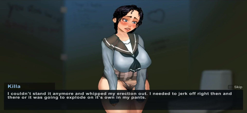 Hentai World: เรื่องเล่าของทอฟฟี่ 射แตกกับสาววัยรุ่นในห้องน้ำ