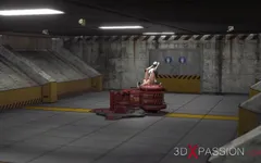 Area 51. Super fuck system. Sci-Fi female android fucks a girl in a bunker