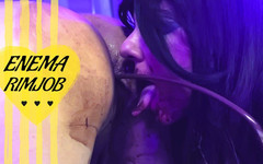 Fetish Explorers: Rimming Coklat jahat berakhir dengan Enema dan Urut prostat