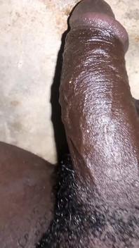Big Black Dick Solo Stroking New Video