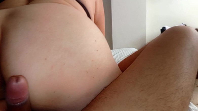 Milfta boohot: 70letá zralá žena s velkým zadkem reverzní cowgirl bere můj tvrdý...