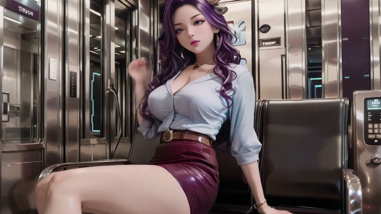 Seraphina Vale: Taboo Pejabat Bos Berambut Putih!
