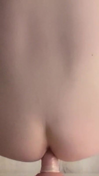 Watch Me Train with My Dildo!