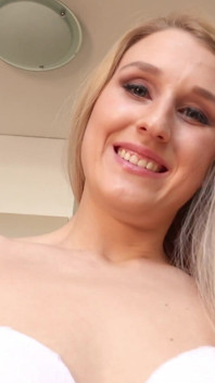German Scout - First Anal Sex at Casting for Blonde Teen Diane Chrystall by Big Dick