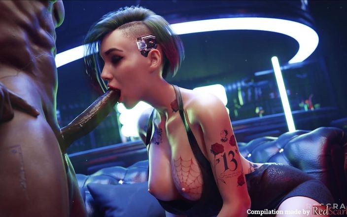Cherry Overwatch: Cyberpunk animierte Judy zusammenstellung 2022 W / s