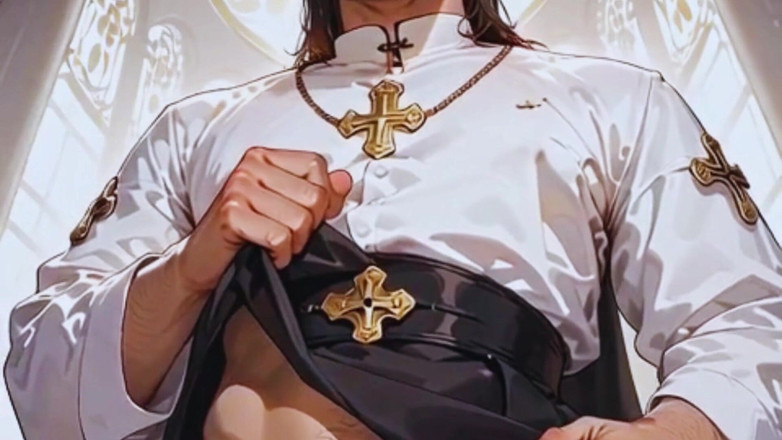 Real narrated fantasy Hentai: Twink Slet Verkleedde Zich Als Bruid En Bood Haar Hete...