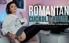 Roemeens cuckoldritueel - ik vertel je over hoe ik de leraar neuk en je kijkt alleen maar!
