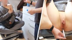 Foxy_Lovers: Zwei Arten von rektalthermometern in meinem Arsch und Bp-Messung