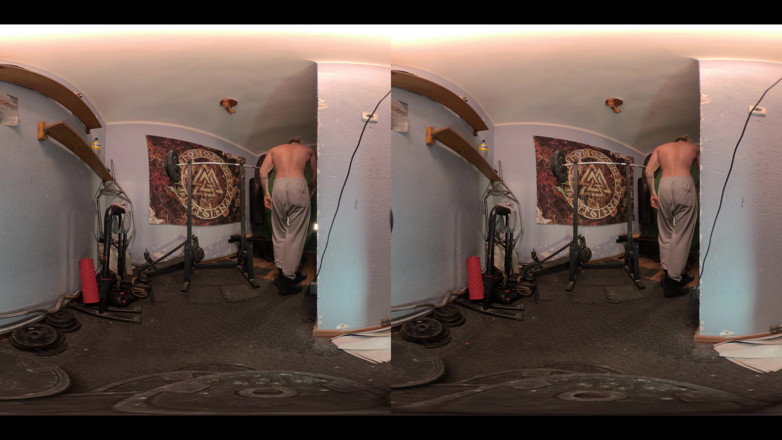 Jack Spanish VR: Episode 1 - ritual zu hause im fitnessstudio - nacktes hocken und facesitting,...