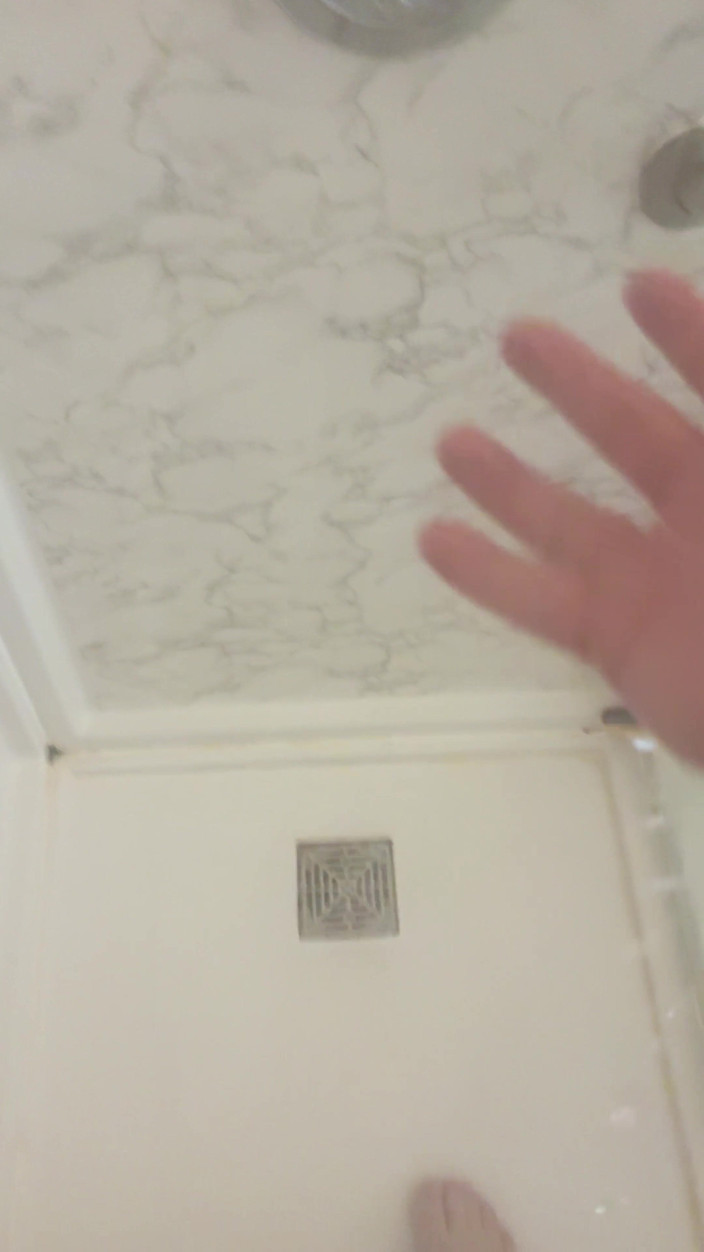Respawn Daddy: Retired Army Veteran Playing with His Cock in the Shower