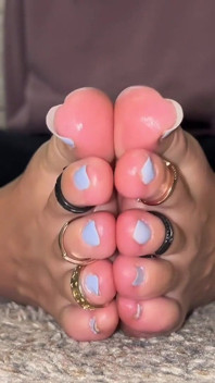 Bratty Foot JOI Foot Humilhação Com Toe Rings Por Ivys Feet