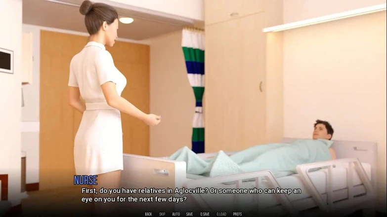 Dirty GamesXxX: University of problems: the sexy nurse from the hospital ep 21