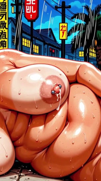 Ai Hardcore MILFs Outside in Rain