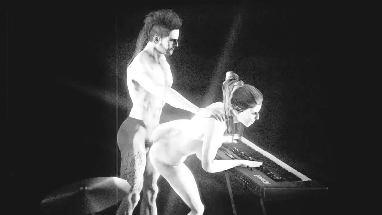 The animation shot: Animation CG d'un vieux en train d'engrosser une ado