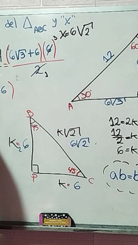 11 trigonométrie : exercices notables triangle