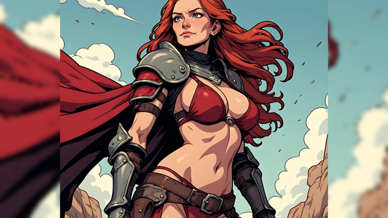 AI Porn: Anime Style Sexy Warrior MILFs