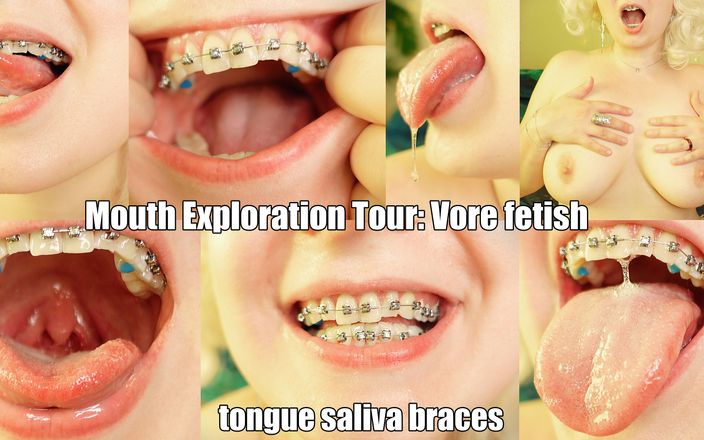 Arya Grander: Tour esplorazione bocca: vore fetish