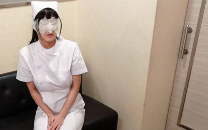 ushirosugatanomiki: New Nurse Cums on the Bed