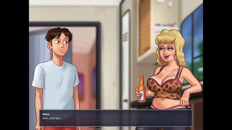 LewdArcade: Летняя Сага Crystal Анимация Коллекция [часть 08] Обнаженная секс-игра [18+] Игра для взрослых