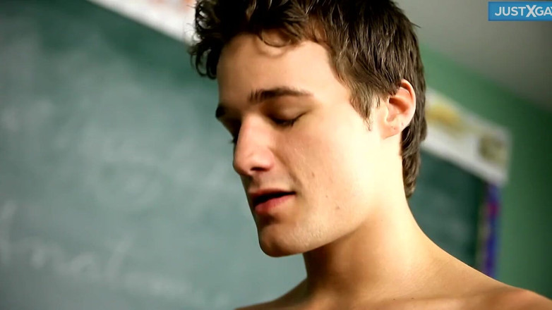 Just X Gays daddy: Eager Twink Adam Takes Krys Thick Cock in Classroom