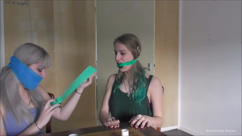Restricting Ropes: Luna grey &amp; violet haze - pesta seks gag hd