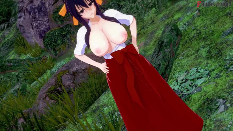 Fantasy king: Rias Gremory, sexe en kimono au festival - DXD NTR Madness...