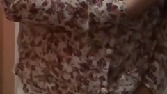 Stepmother Agrees to Show off in Front of Stepson so He Masturbates and Cums