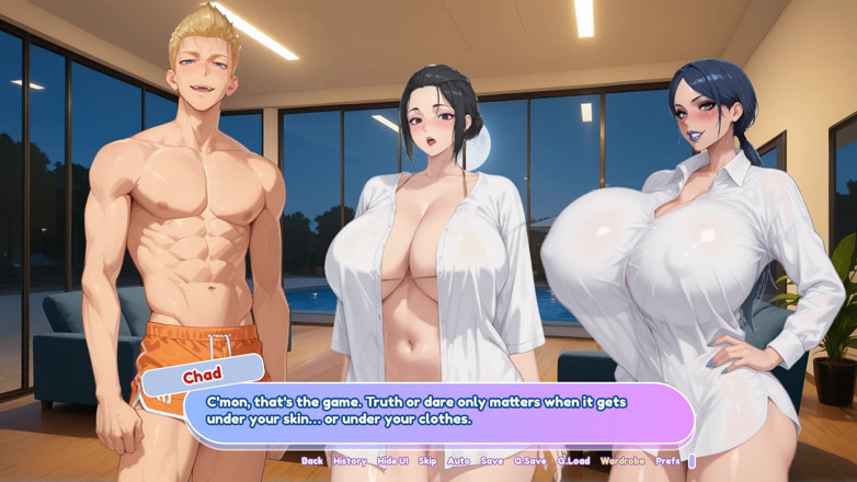 Dirty GamesXxX: Cinta yang tidak dapat dipecahkan: Blowjob hentai dan pancutan mani...