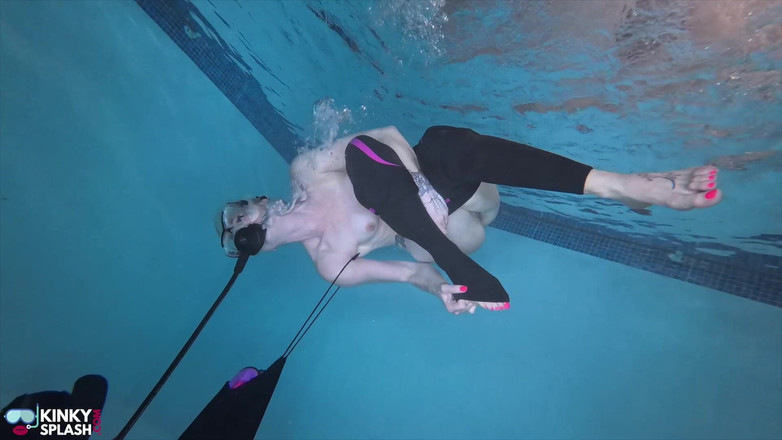 UKCuteGirl Lucy Lauren: Kompilasi scuba di bawah air - lebih dari 1 jam!