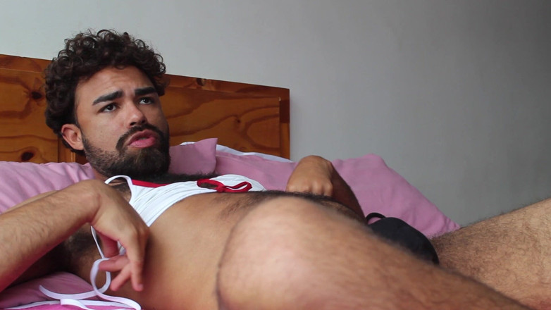 Brazilian guys gagged: A Hot Guy in Lingerie in an Embarrassing Situation (set 2)
