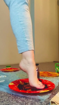 Jogo de pé de comida