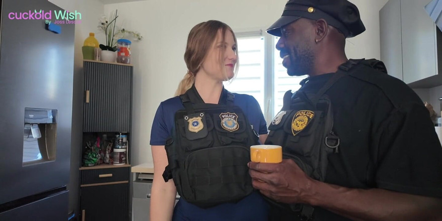 Joss for Cuckold wish: Colega de policía de Valentine Baxton quiere follar