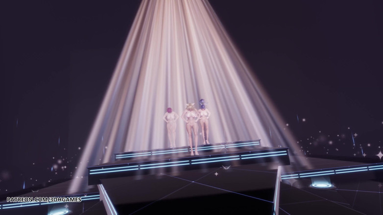 3D-Hentai Games: [MMD] 모모랜드 - Baam Ahri Kaisa Evelyn의 섹시한 벌거벗은 댄스 리그 오브 레전드 KDA