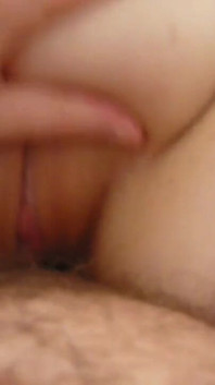 Chubby Girlfriend with Big Tits Rides Cock