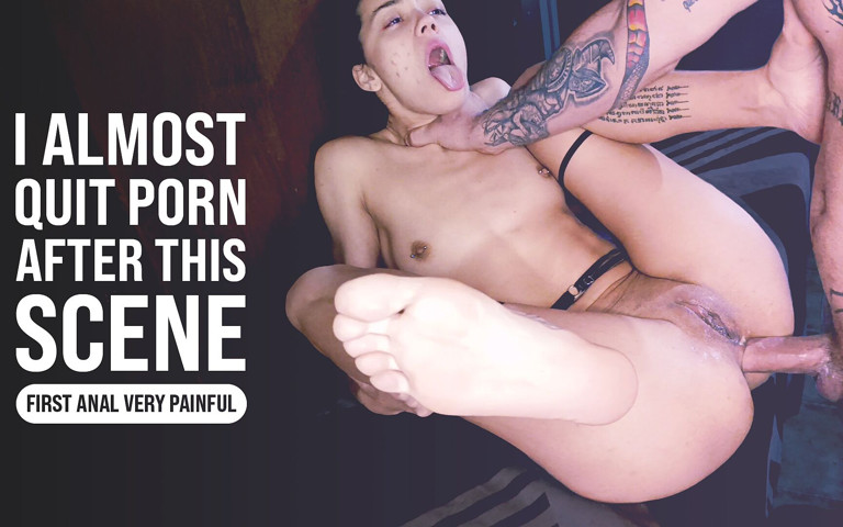 Extreme Anal: I Almost Quit Porn After This Scene. the First Anal Was so Painful. (Laylaeros) Extreme Anal: I Almost Quit Porn After This Scene. the First Anal Was so Painful. (Laylaeros)