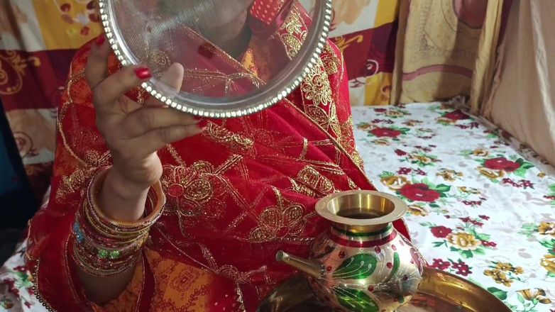 Lalita Singh: Desi Village Bhabhi Karwa Chauth z Devar