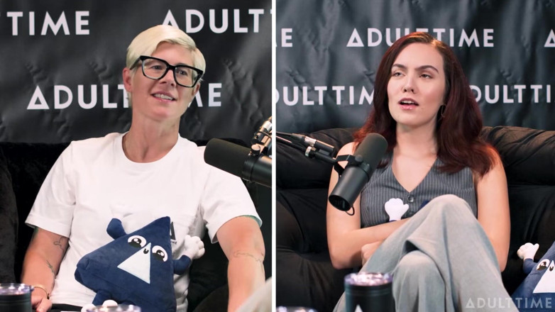 Adult Time Podcast: Freya Parker mahuKAN MILF bertatu di dahinya! Adakah Anda Lebih...
