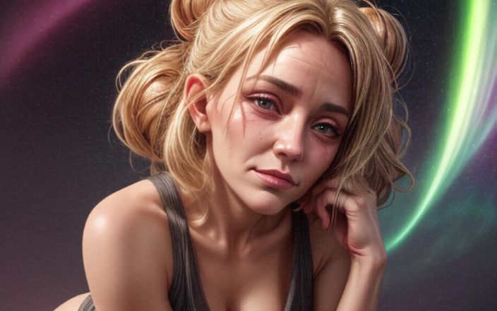 AI Porn: 性感的ai模特 - 肮脏的金发女郎