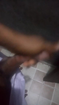 Big Dick Toilet Masturbation
